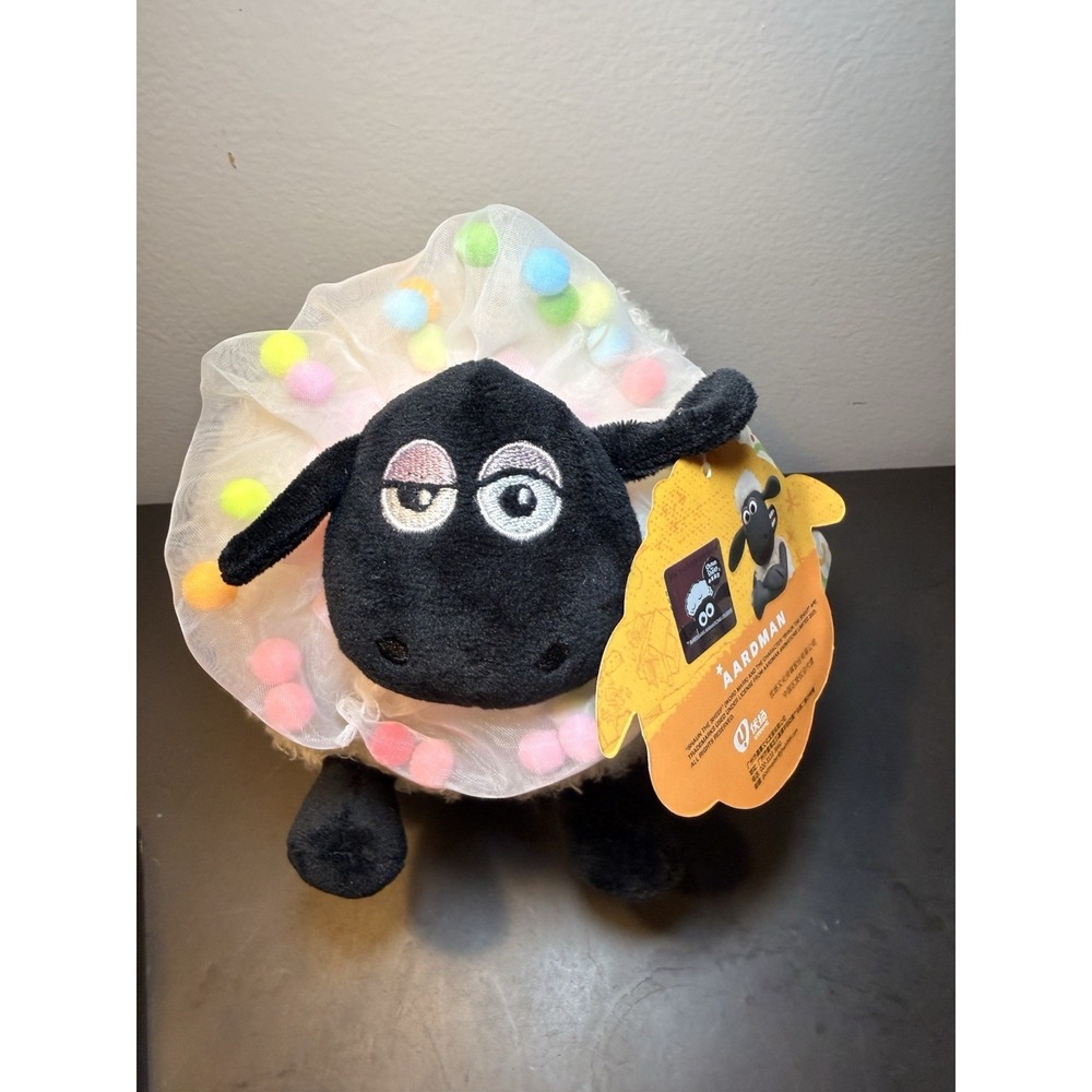 Shirley Sheep Shaun The Sheep Plush Stuffed Toy Doll 9" NWT Exclusive HTF‎